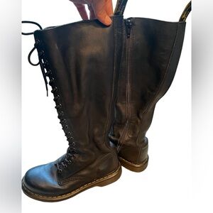 Dr. Martens Black Lace Up Boots